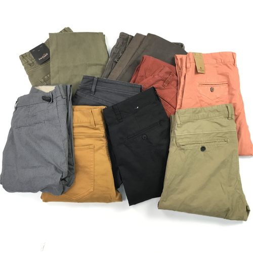 杂款库存瑕疵清仓长裤纯棉水洗