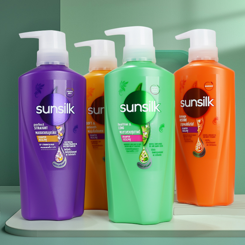 泰国SUNSILK洗发水椰子味油性干