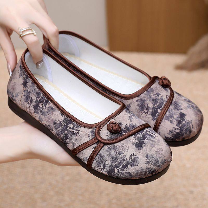 老北京布鞋女2026新款中式国风女单鞋民族风轻便舒适中老年妈妈鞋,女鞋,网面鞋,淘宝优惠券,粉丝福利购,淘宝优惠卷