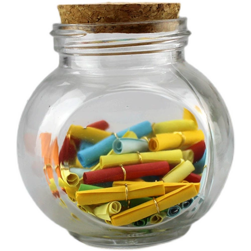 Бесплатная доставка цвет маленькая нота, деревянная вилка с влажной бутылкой из стеклянной бутылки с крышкой, ученик начальной школы дрейфует бутылка детского сада подарка ручной работы