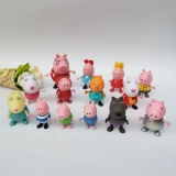 Piggy Sister, подвижные руки и ноги, игрушка для переодевания, украшение торта, игровой домик, товары внешней торговли, детские небольшие украшения