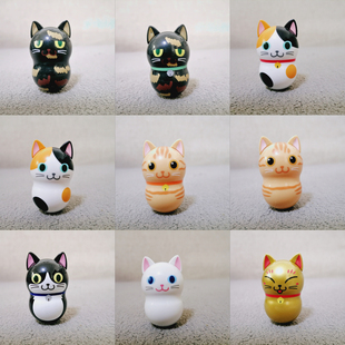 日谷散货万代coonyats猫咪不倒翁coonyats玩偶 散货生日礼物 正品