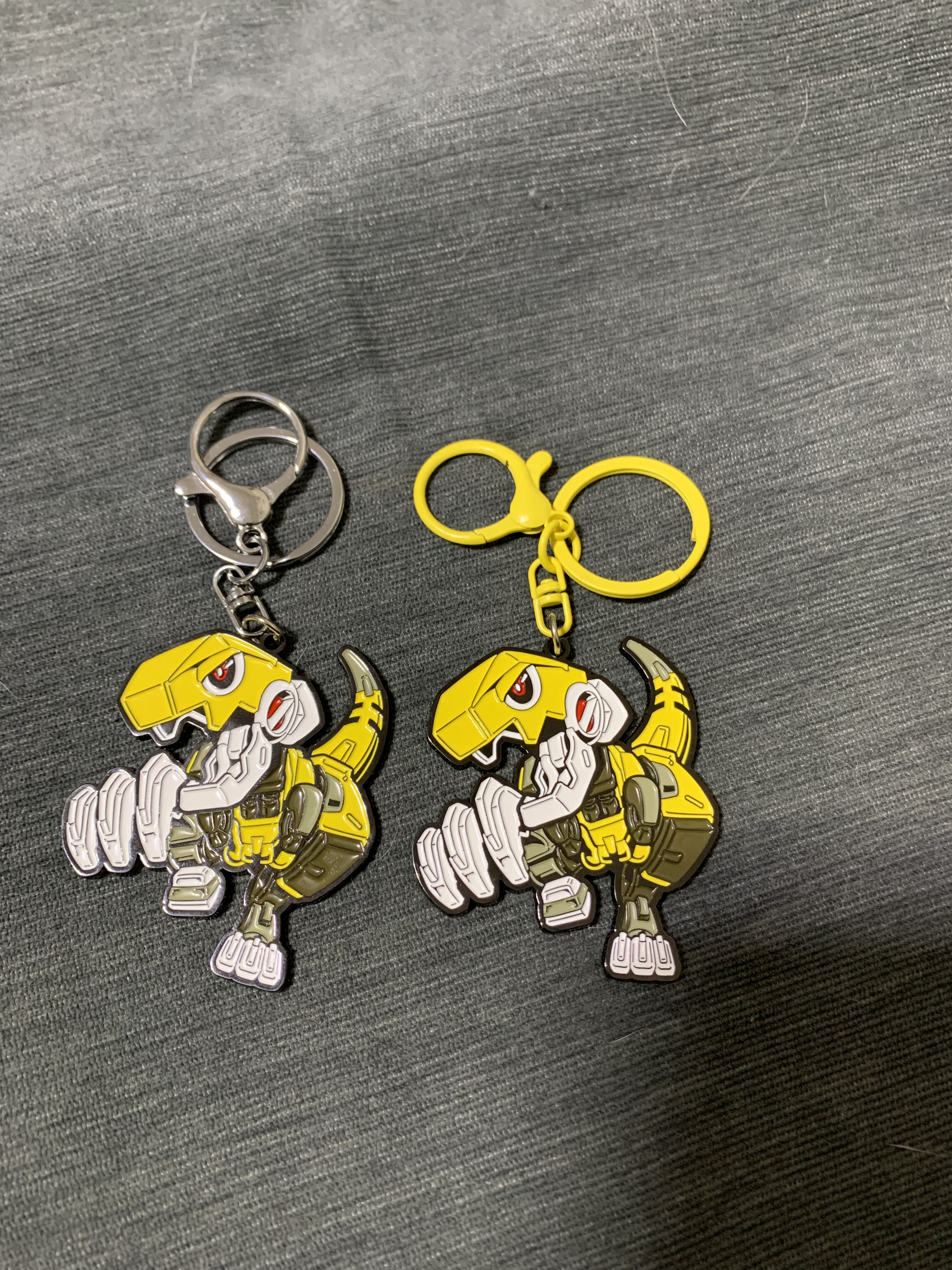 霸王龙合金钥匙扣猛兽匣系列狄奥DIO合金钥匙扣 ,自己配的钥匙扣