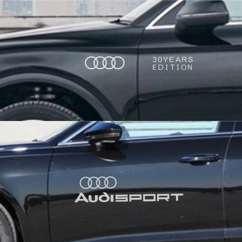 贴纸车身适用奥迪a4l拉花6改