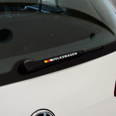 适用大众 速腾 迈腾 帕萨特 高尔夫 朗逸 POLO尚酷 改装雨刮贴纸