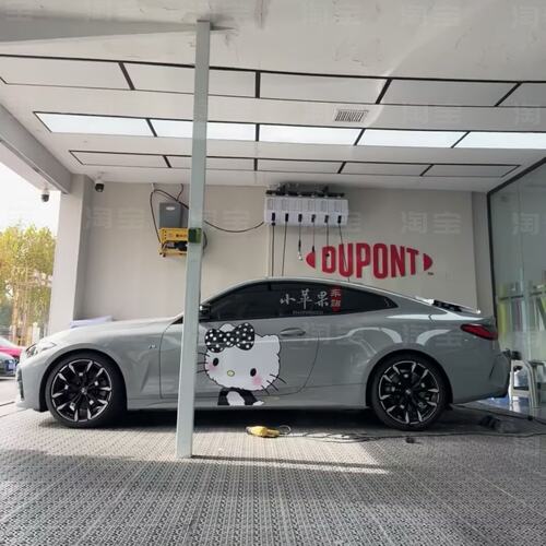 适用BMW430i车贴拉花保时