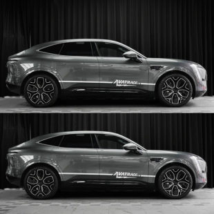 适用于阿维塔12车身车贴拉花阿维塔11官方贴纸侧裙拉花贴纸彩条