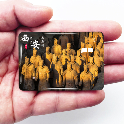 陕西西安旅游风景冰箱贴磁贴