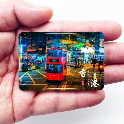 香港旅游景点冰箱贴维多利亚港