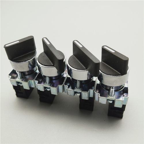 ZB2-BE101C两档三档选择旋转换按钮开关XB2-BD21 BD33C旋钮22mm