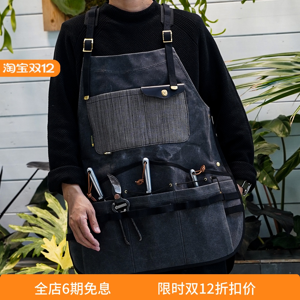 胡椒盐帆布油蜡布园艺露营