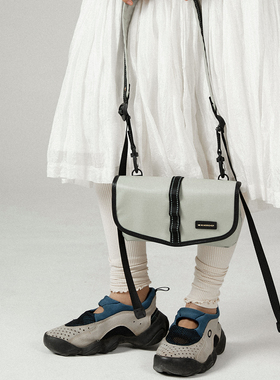 HKWORKSHOP小方包CBC原创单肩斜跨小众骑行轻便通勤男女邮差胸包