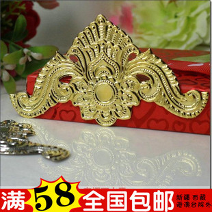 DIY饰品配件复古装 56mm凤冠大花片 新娘娘宫廷剧古风头饰材料104