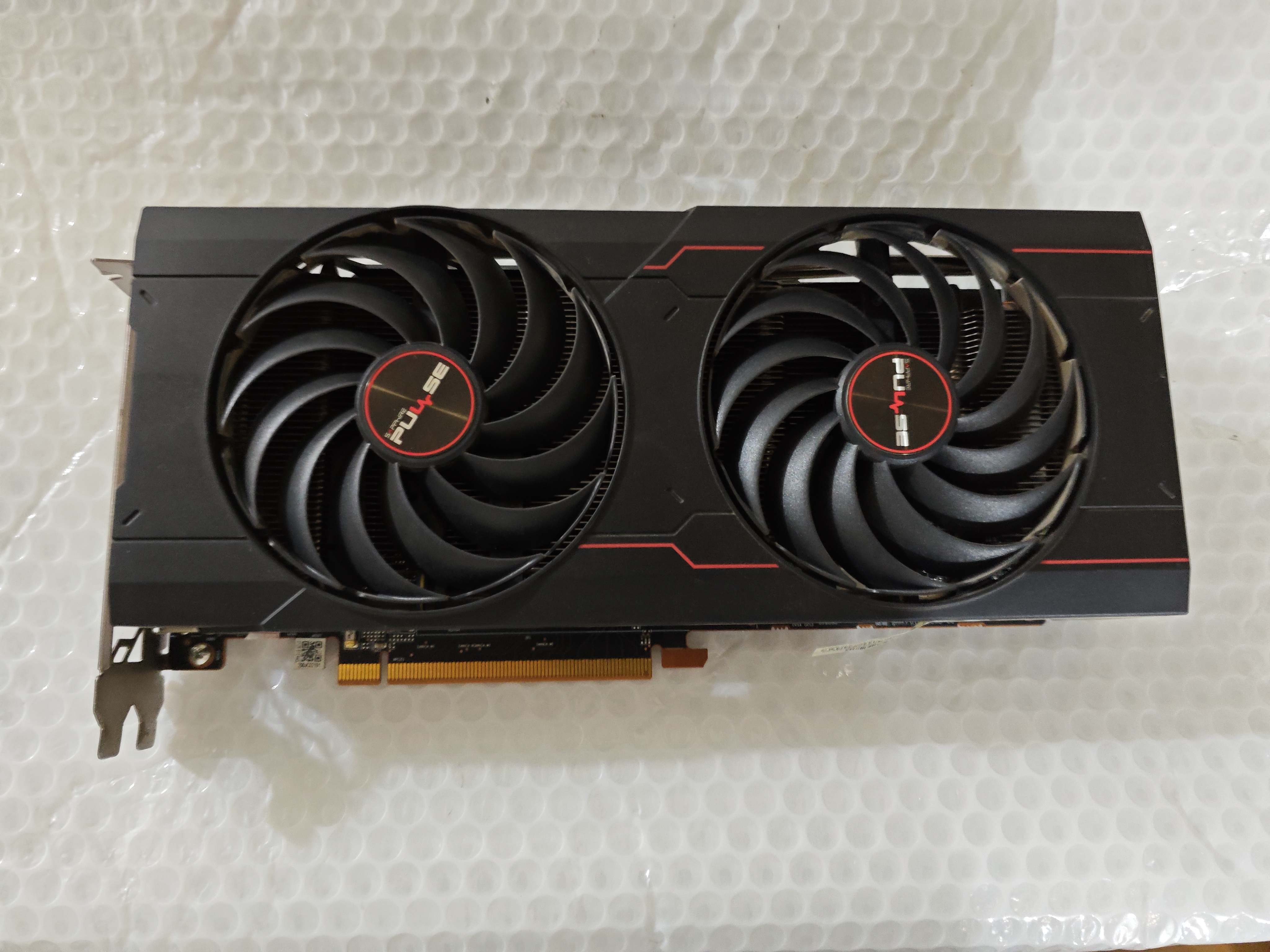 蓝宝石6700xt 12g 白金版双风扇21年卡拆机二手显卡