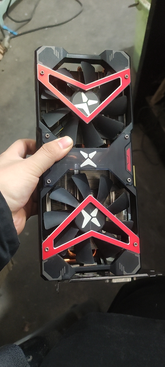 迪兰rx590 8g战神版吃鸡游戏显卡GME.台式机lolcf拼5600xt 1660