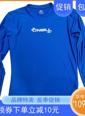 ONEILL奥尼尔女士防晒T恤长TUPF50+跑步骑行速干透气T恤