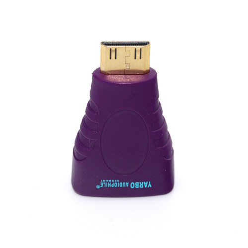 雅堡YARBO AUDIOPHILE HD-004G HDMI母转mini HDMI公头 摄像机用