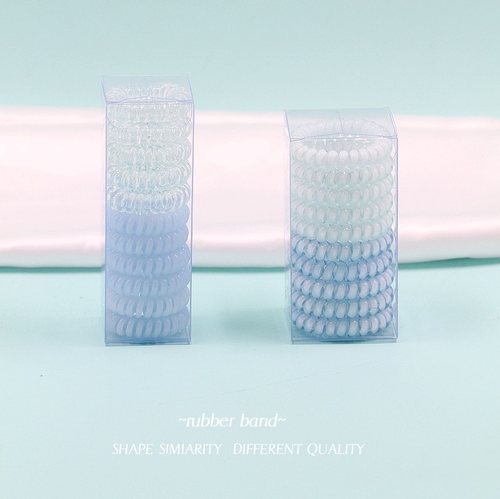 circle电话线发圈透明清新头绳