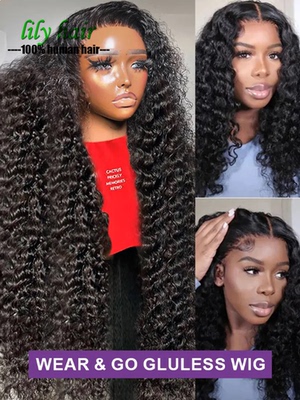 真人发丝无胶头套GluelessWig