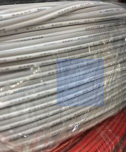 美标UL2468AWM20AWG 灰白双并线白灰并线平行线LED电源线590米