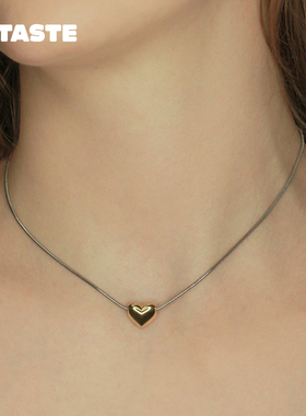 XTASTE 日本 Marland backus 小心形项链高级感锁骨链轻奢气质