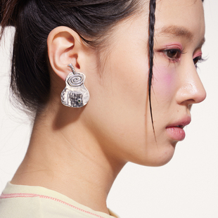 XTASTE OBJECTS草莓梨房屋可耳夹可耳钉原创设计 限时7折