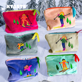 XTASTE Noi 滑雪瑜伽化妆收纳包设计师款 原创颜值高级感小众 德国