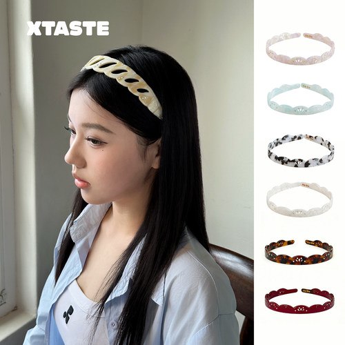XTASTE GIA GIA【蛋糕纸镂空发箍】小众设计发卡发饰女款