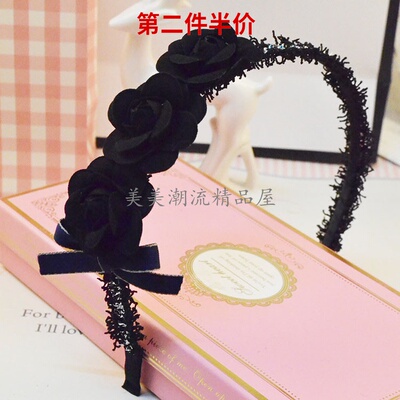 绢花时尚风韩版头饰发卡