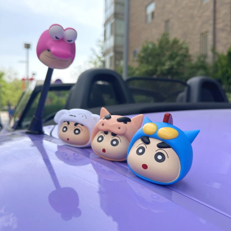 汽车天线装饰卡通塑胶蜡笔小新萌