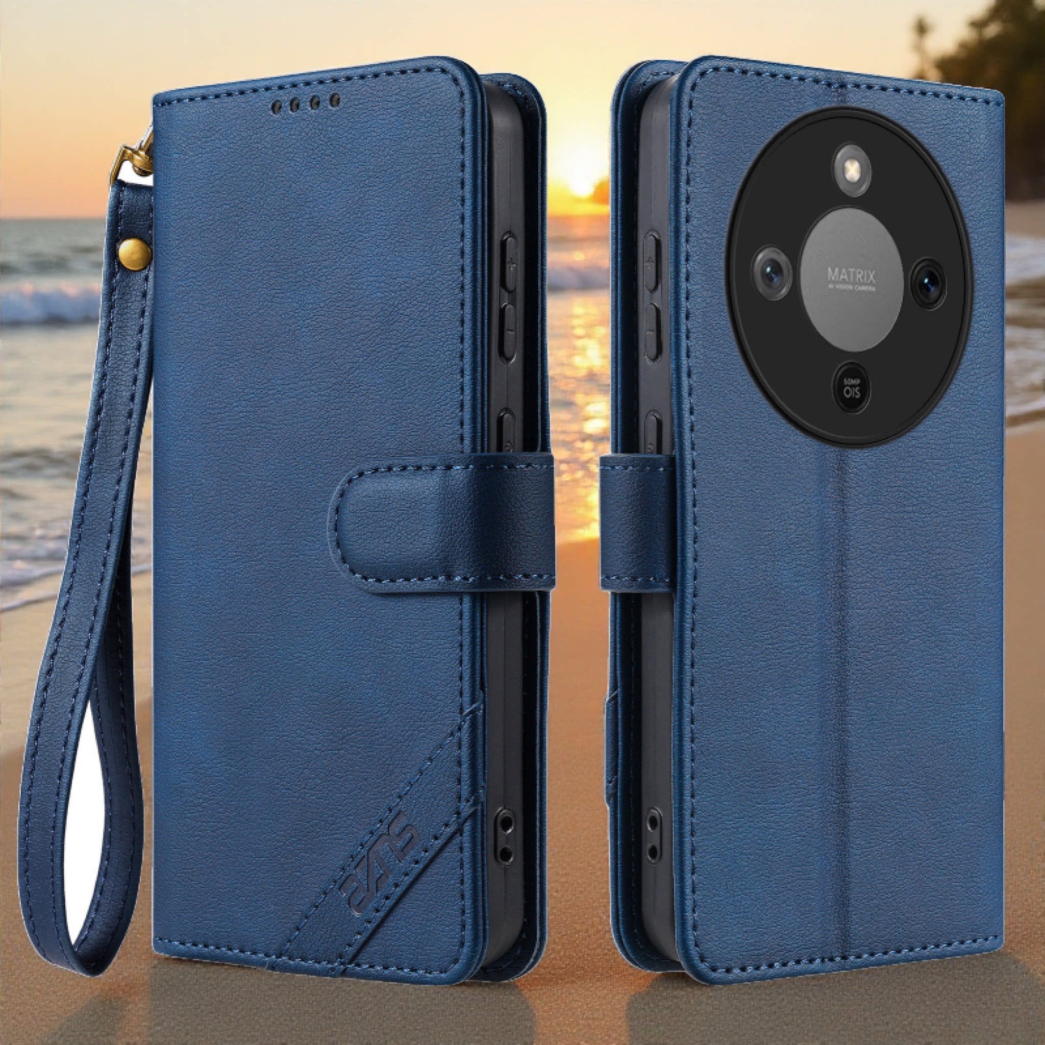 适用荣耀X70手机壳防摔翻盖皮套插卡钱包款式全包软胶保护套男女时尚软胶简约皮夹高档耐用