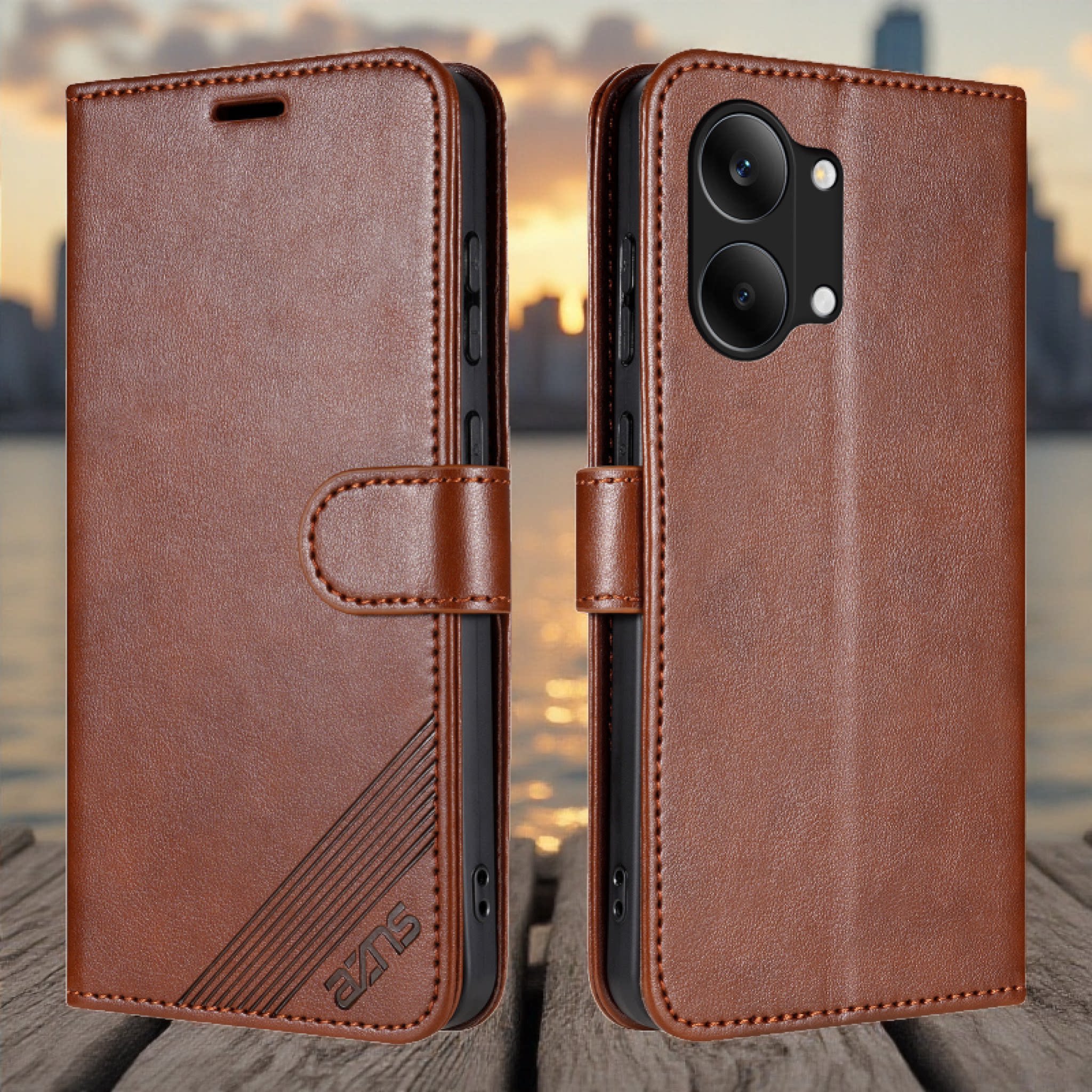 适用红米Turbo5 Max手机壳防摔翻盖皮套插卡钱包款式全包软胶保护套男女时尚软胶简约皮夹高档耐用