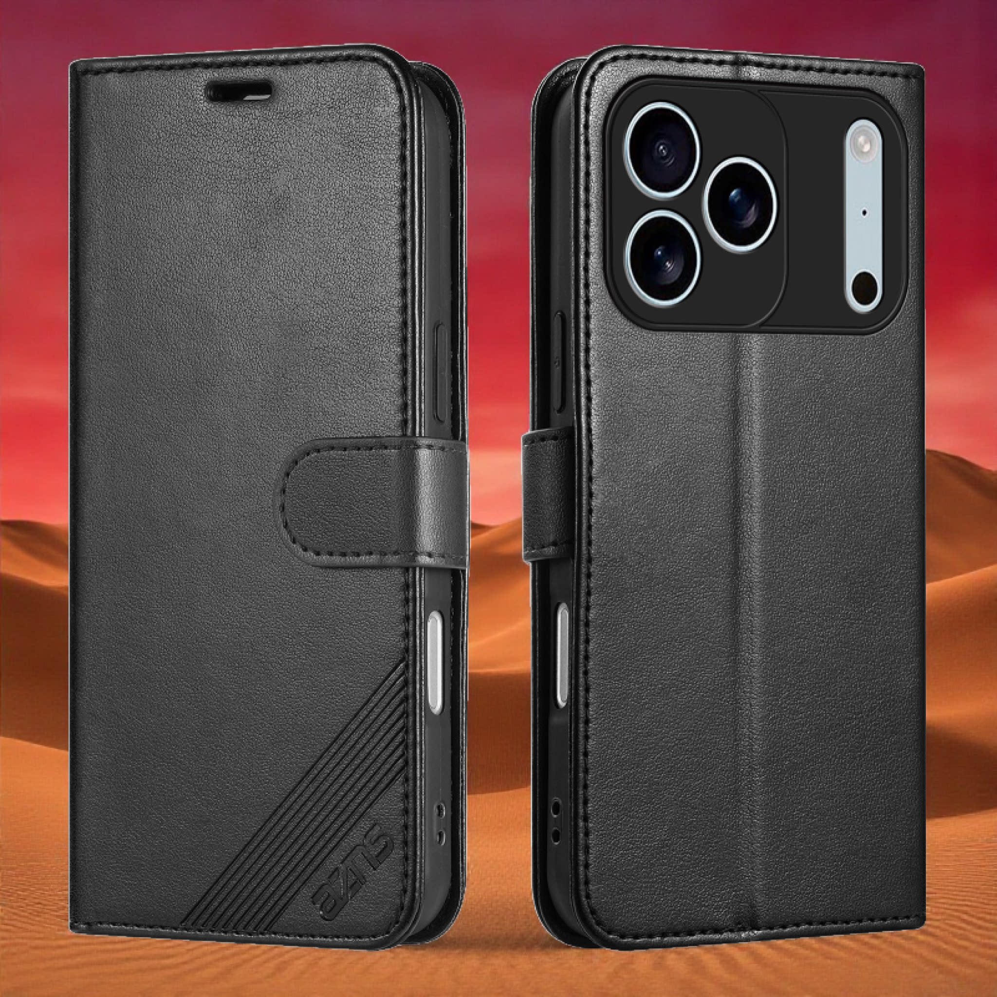 适用苹果18Pro手机壳iPhone18Pro翻盖式皮套插卡钱包款式防摔皮套保护套新款全包商务男女士软胶外壳高档皮夹