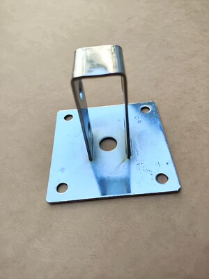 方座方管底座服装道具AA柱AA柱底座方管方管固定底座电镀加厚配件