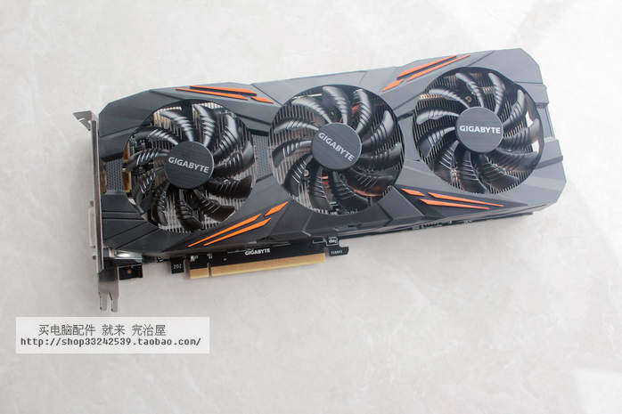 技嘉 GTX 1070 G1 Gaming 8G 三风扇 成色赞 散热好