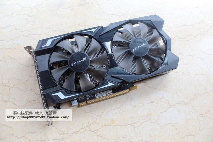 蓝宝石 RX460 4G DDR5 超白金版 双风扇 低功耗 升级打野先选择