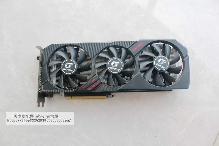 七彩虹1660SDDR69成三风扇显卡