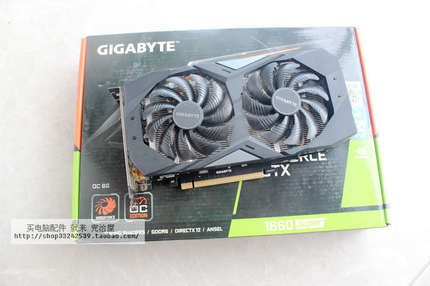 技嘉GeForce GTX 1660 SUPER OC 6G 双风扇 带背板 性价比高