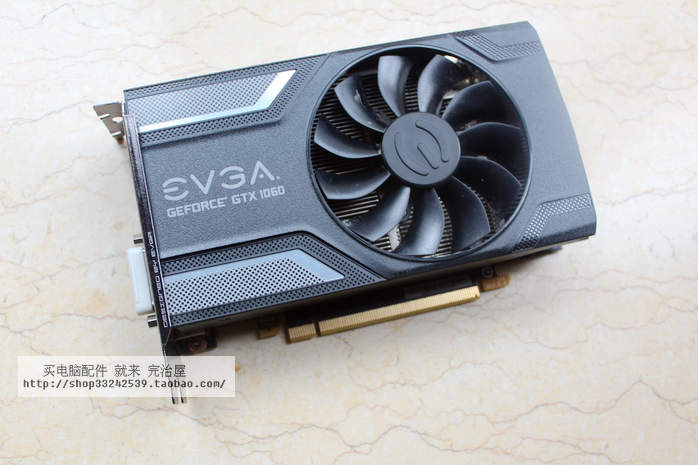 EVGA GTX1060 6G SC ACX 2.0 17.5CM小机箱也合适哦