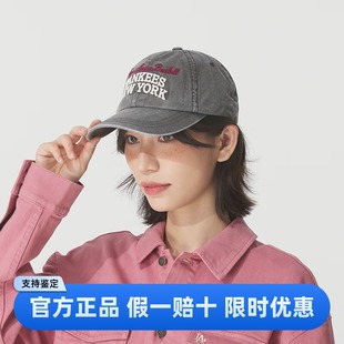 MLB帽子男女2025秋季 情侣潮流休闲遮阳棒球帽鸭舌帽3ACPV185N 新款