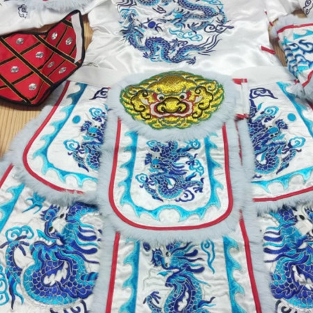 潮汕儿童正龙英歌舞服装演出服图片