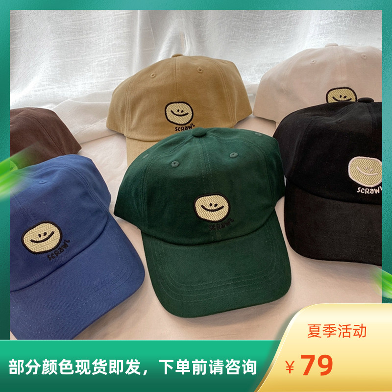 可爱春秋ins风韩国卡通棒球帽