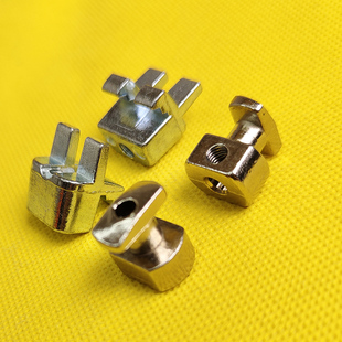 铝合金型材围栏铁丝网卡扣 工业型材框架铁丝 防护栏网格固定配件