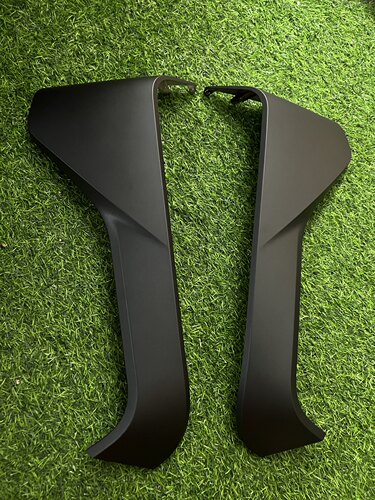 适用于九号曜石黑机械师Mmax110/130p/150p车壳外壳 左右前围边条