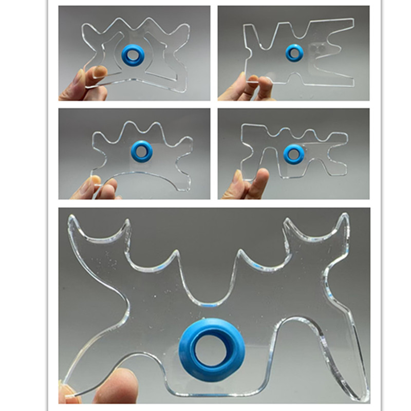 亚克力【架杆器】透明台球杆