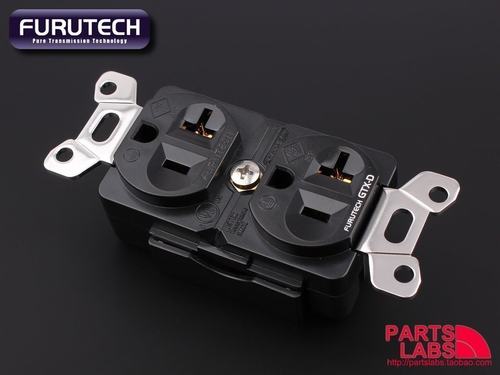 原装古河 FURUTECH GTX-D(G) 镀金hifi发烧音响专用电源插座 墙插