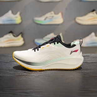 缓震回弹休闲慢跑鞋 李宁吾跃 男子2024秋季 V2跑步鞋 ARSU075 2.0