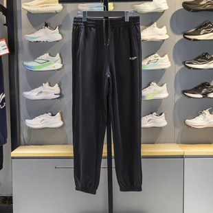 舒适透气休闲百搭束脚运动长裤 新款 AKLV352 女子2025秋季 李宁卫裤