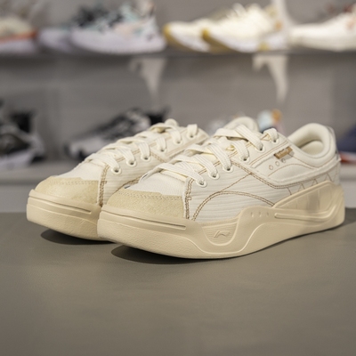 李宁轻帆帆布鞋男女同款2025新款情侣时尚低帮经典休闲鞋AGCV065