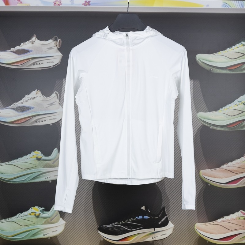 李宁2024夏季健身系列女子防晒冰感舒适修身开衫连帽卫衣AWDU474,运动服/休闲服装,运动卫衣/套头衫,淘宝优惠券,粉丝福利购,淘宝优惠卷